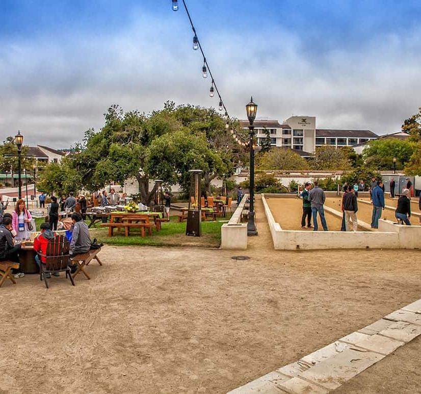 Bocce And Beer Reception outdoor