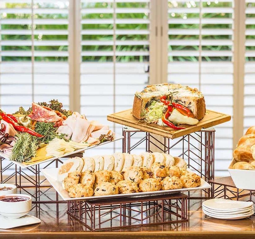 buffet spread