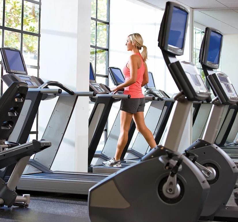 Fitness Center at Portola Hotel, Monterey California