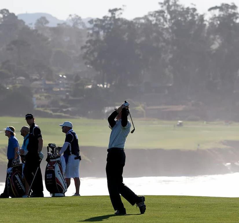 Golfing at Portola Hotel