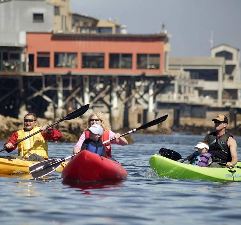 Kayaking at Portola Hotel