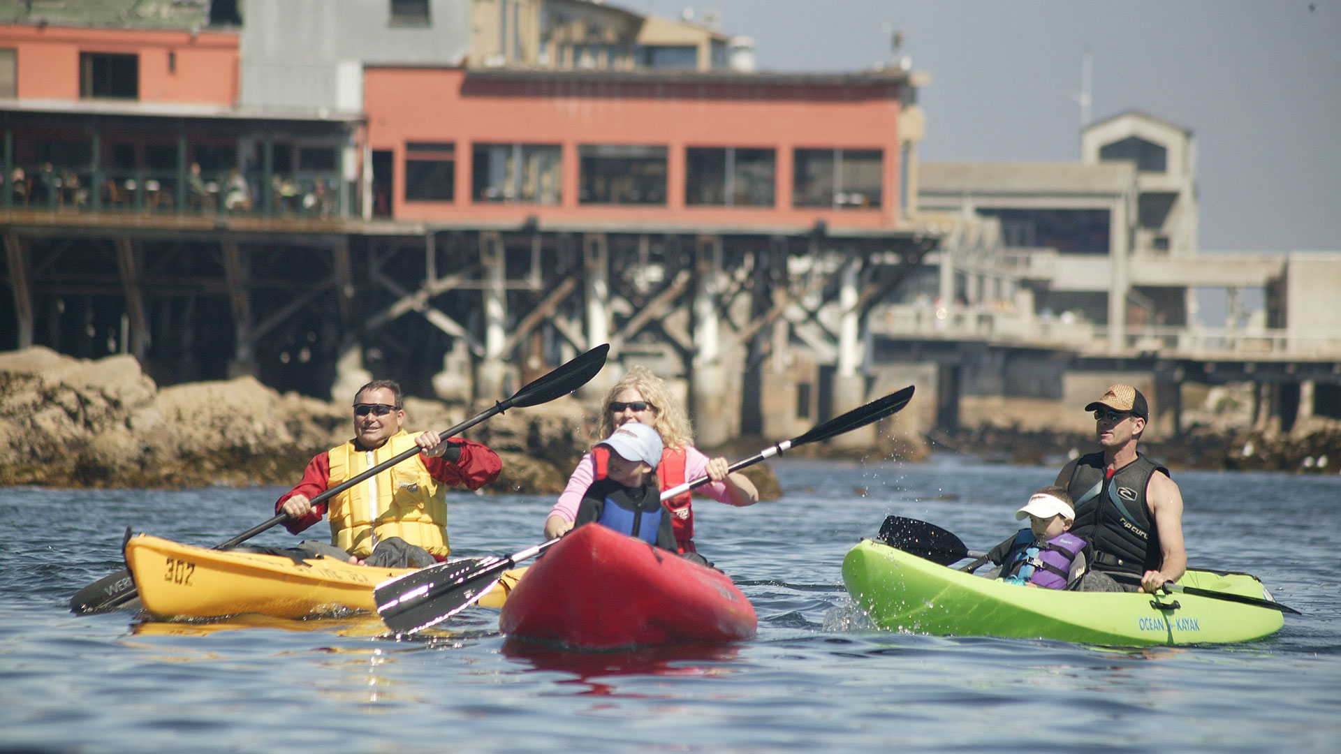Kayaking at Portola Hotel